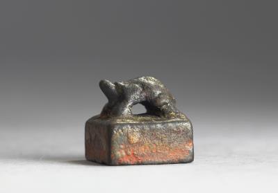 图片[2]-Bronze seal cast with “Da Ming shiren Lin Gudu zhiyin”, Ming dynasty (1368-1644)-China Archive